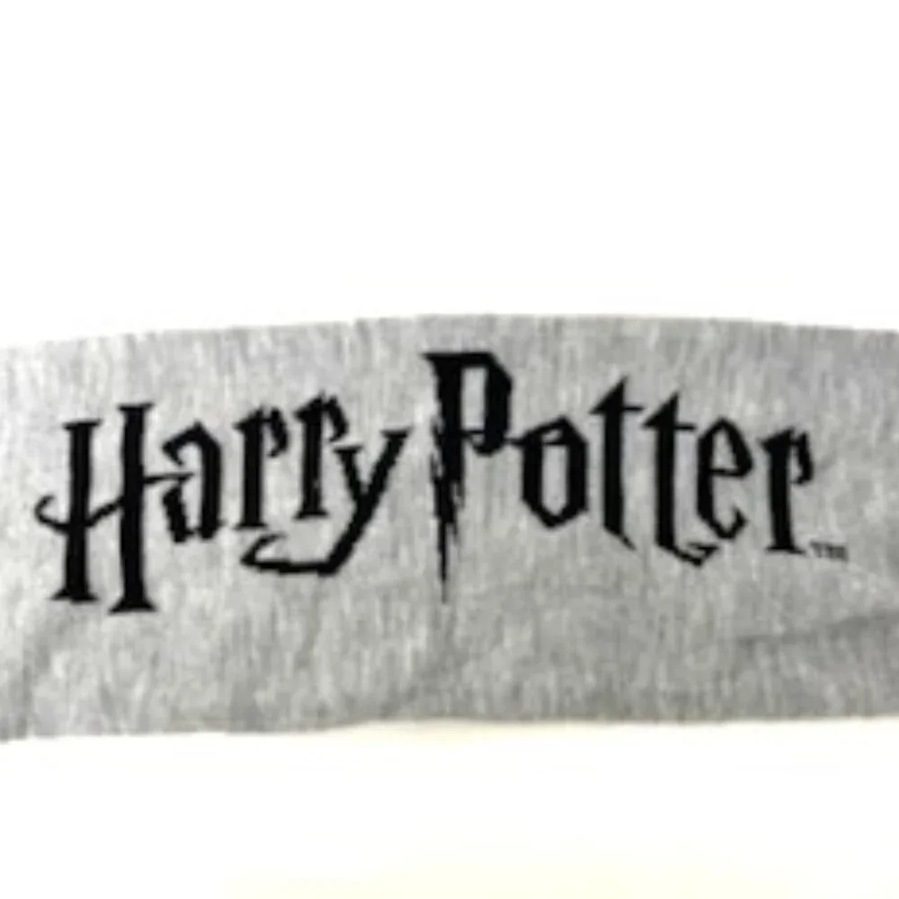 Harry Potter Washington Wizards Scarf Hogwarts Crest Gray Red Blue Fringe Unisex